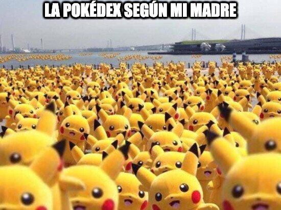 Meme_otros - Ella solo conoce a Pikachu