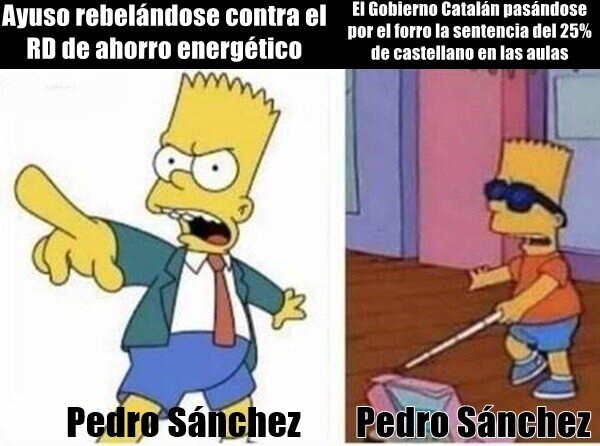 Meme_otros - Sutiles diferencias... (vaya por delante que Ayuso debe cumplir la Ley le guste o no)