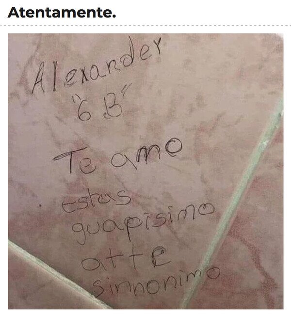 Meme_otros - Una carta sinónima