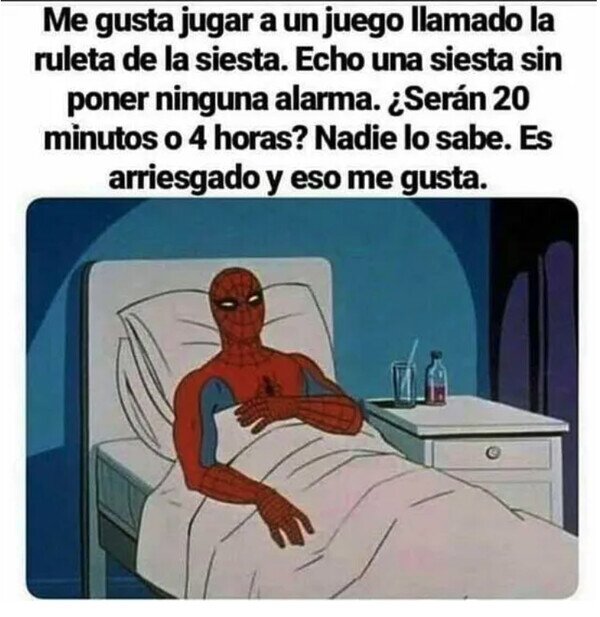 Meme_otros - La ruleta de la siesta