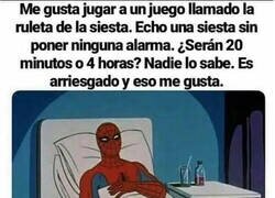 Enlace a La ruleta de la siesta