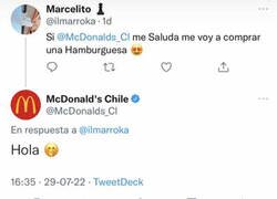 Enlace a Troleando a McDonald's