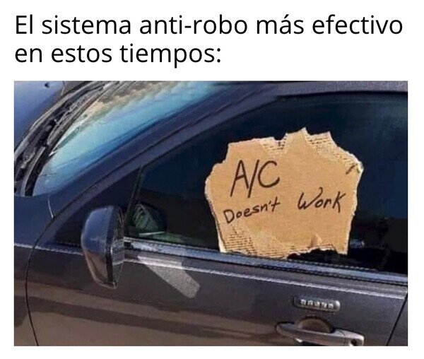 Otros - Con el calor que hace, nadie querrá robártelo