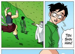 Enlace a Tenshinhan y Krillin cada día más estúpidos