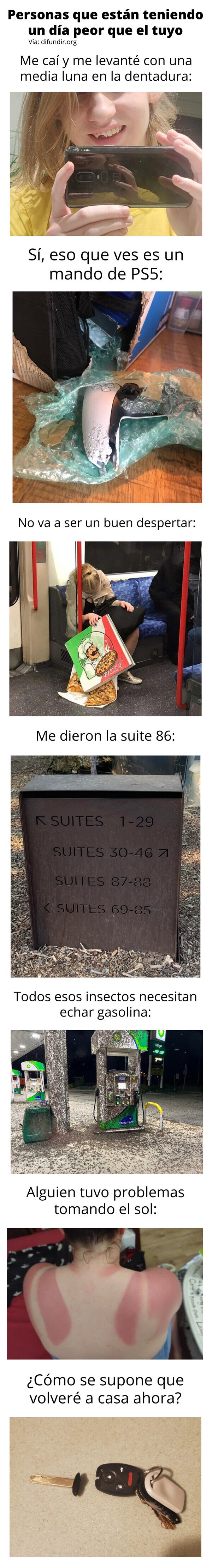 Meme_otros - Personas que están teniendo un día peor que el tuyo