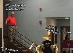 Enlace a La última pantalla del Dark Souls