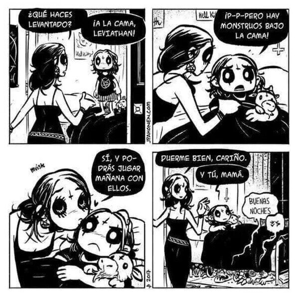Meme_otros - Los monstruos debajo de la cama