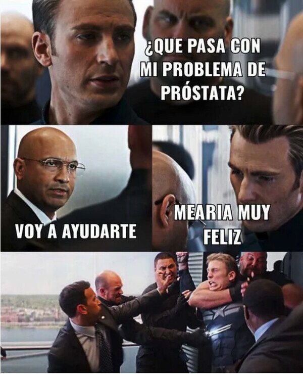 Meme_otros - El Capitán América necesita ayuda