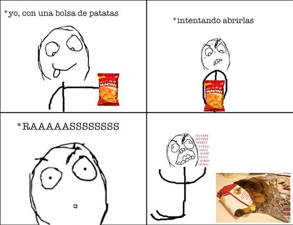 Ffffuuuuuuuuuu - Siempre la lío al abrir la bolsa