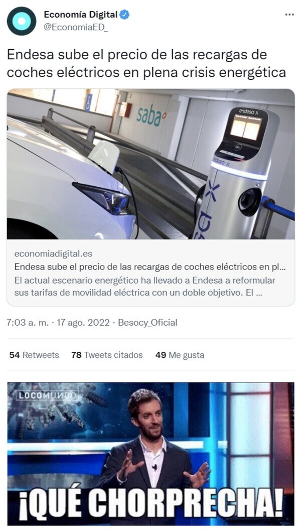 Meme_otros - ¡Qué chorprecha!