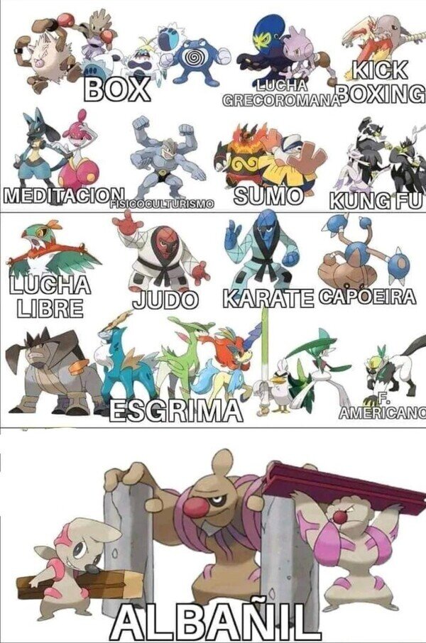 Otros - Los deportes pokemonizados