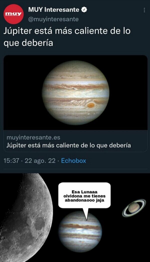 Otros - Júpiter está que se sale