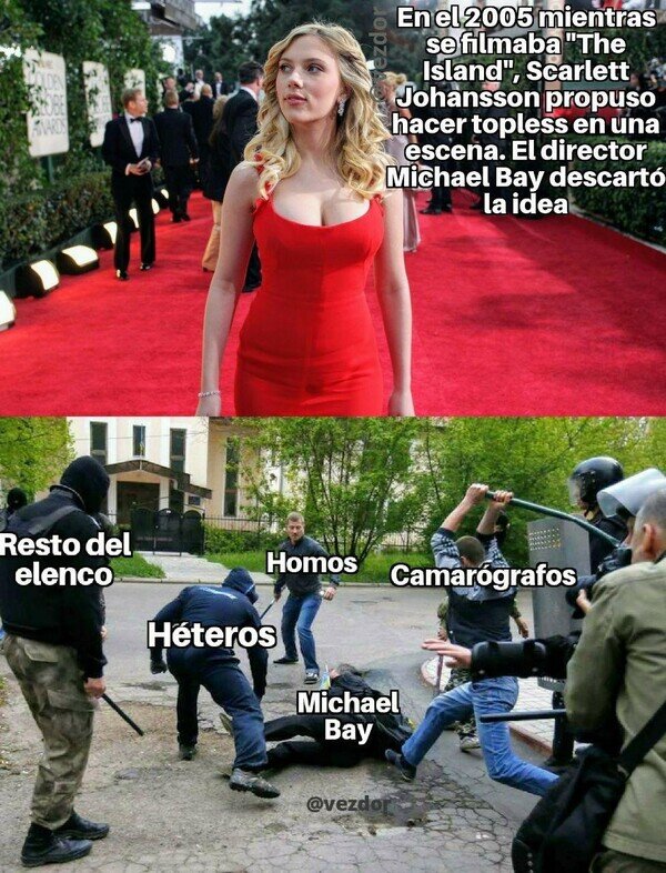 Meme_otros - Michael Bay ya me caía mal, pero ahora…