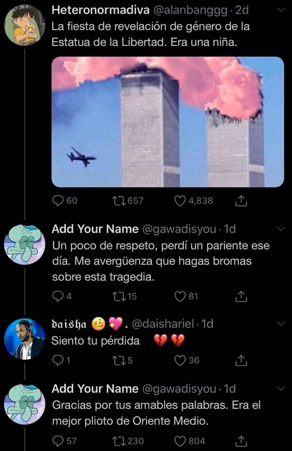 Otros - Hacer humor sobre según qué tema