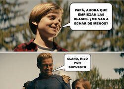 Enlace a Al cole, niño