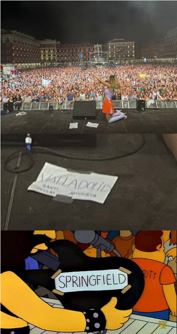 Meme_otros - Los Simpson también predijeron la chuleta de Jennifer López en Valladolid