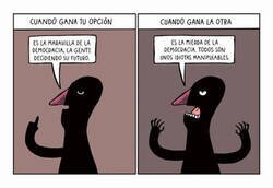 Enlace a Que buena es la democracia cuando me va bien