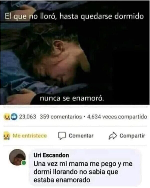 Meme_otros - ¿Eso era amor?