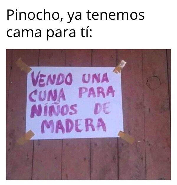 Meme_otros - Pinocho está de suerte