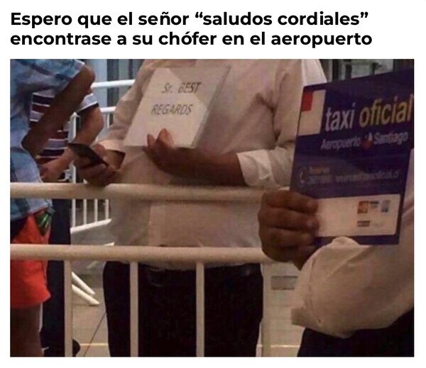 Otros - El señor que siempre saluda