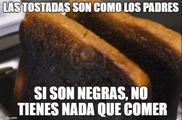 Meme_otros - Humor casi tan negro como las tostadas