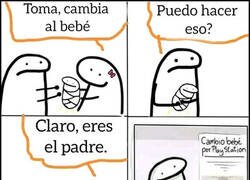 Enlace a Cambiando al bebé