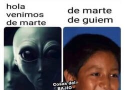 Enlace a Así recibiría yo a los aliens