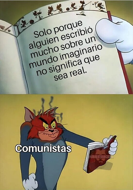 Meme_otros - Solo hablaban de un mundo irreal