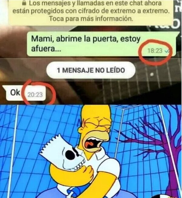 Meme_otros - Dejaron al chico dos horas a su suerte