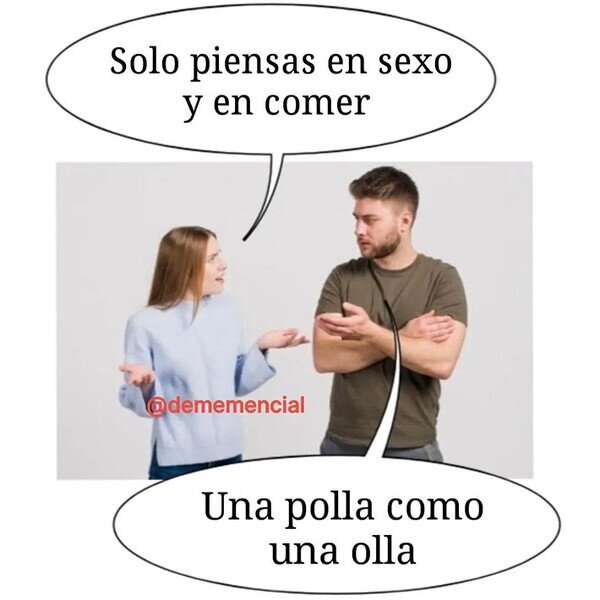Meme_otros - Dos cosas en la mente
