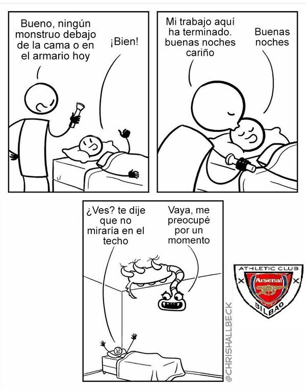 Meme_otros - Menos mal que no miro el techo