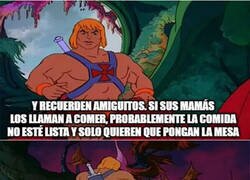 Enlace a He-Man tiene un consejo para ti
