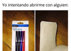 Enlace a No me abro con facilidad