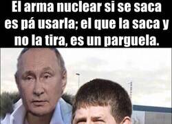 Enlace a Kadyrov calentando el ambiente...