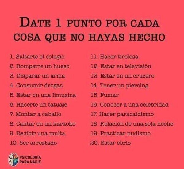 Meme_otros - ¿Cuantos puntos tienes?