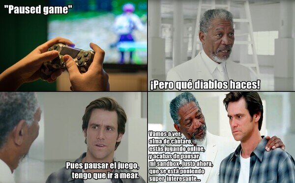 Meme_otros - Cuando estás jugando al Command & Conquer y van y te pausan la partida