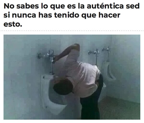 Otros - La situación era desesperada