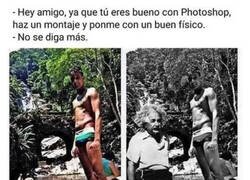 Enlace a Lo puso con el mejor físico posible