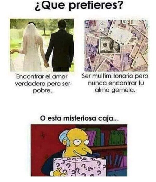 Meme_otros - No me puedo quedar sin saber qué hay en la caja