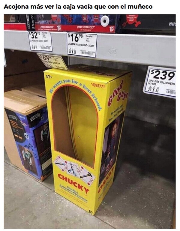 Meme_otros - Chucky, ¿dónde estás?