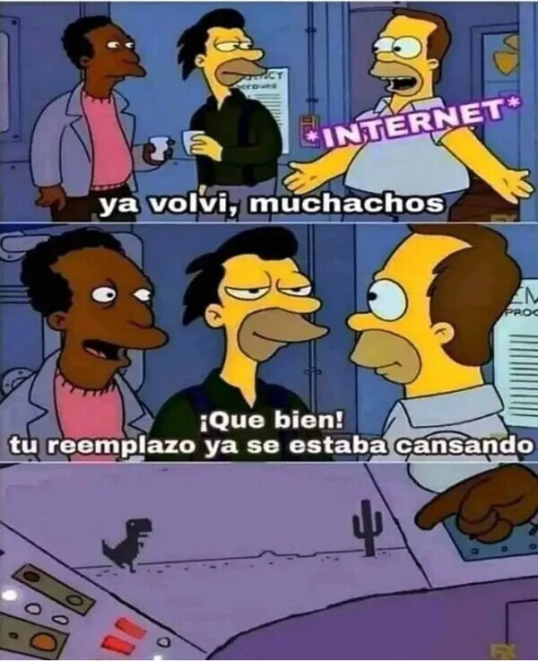 Meme_otros - Cuando vuelve Internet