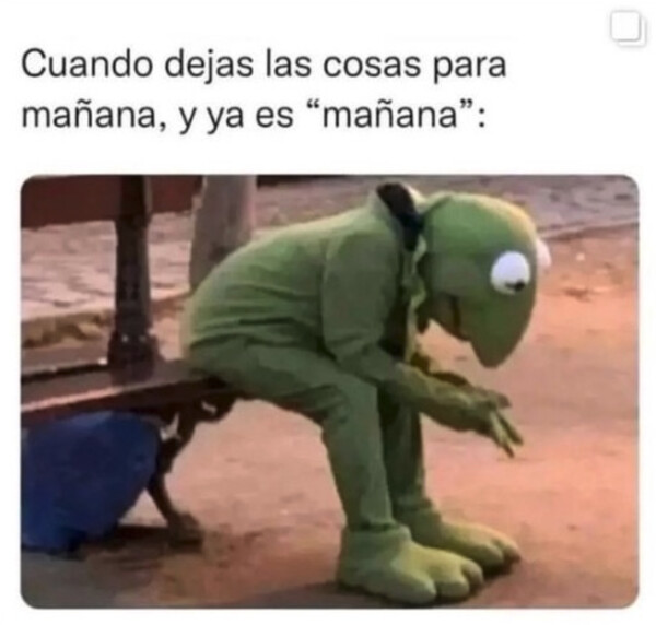 mañana,dejar,cosas,llegar,responsabilidades