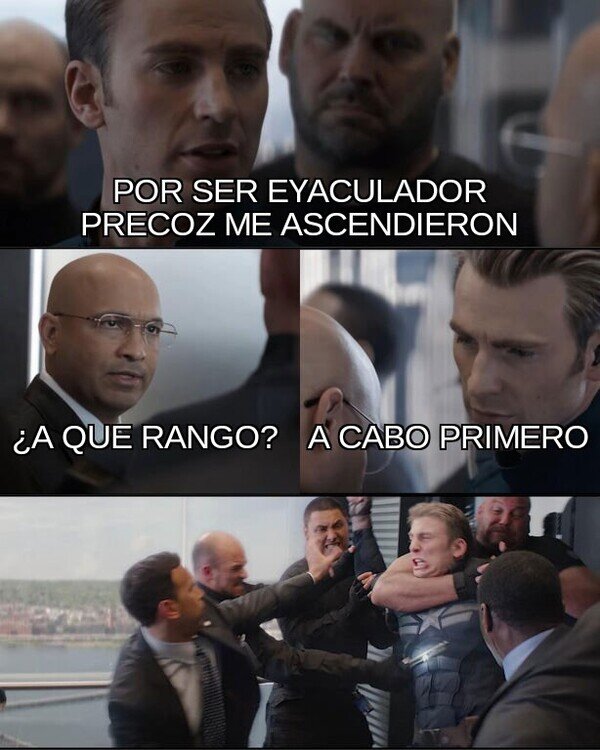 Meme_otros - El nuevo rango del Capitán América
