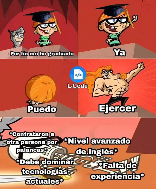 lospadrinosmagicos,programacion,meme,sistemas,trabajo,desempleo,error404