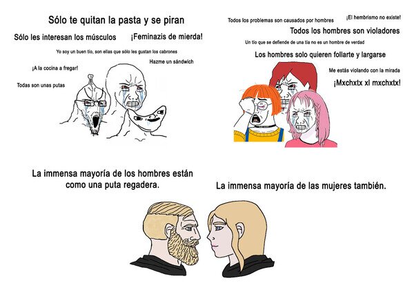 Otros - Ambos géneros son una mierda, y quien lo niegue es un hipócrita