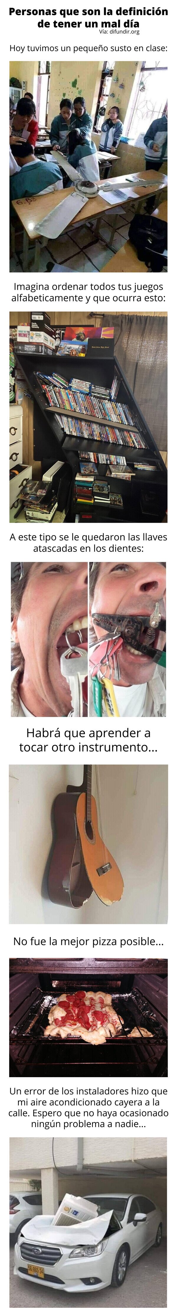 Meme_otros - Personas que son la definición de tener un mal día