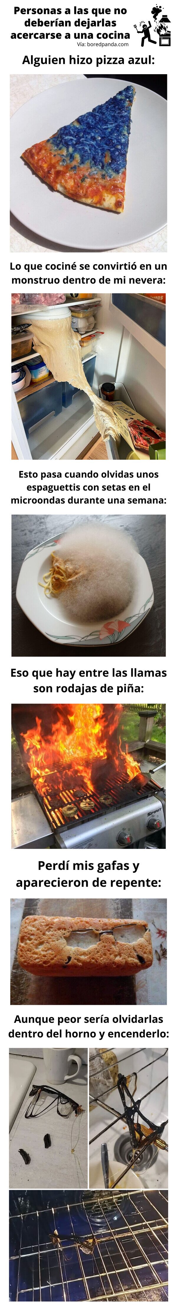 Meme_otros - Personas a las que no deberían dejarlas acercarse a una cocina