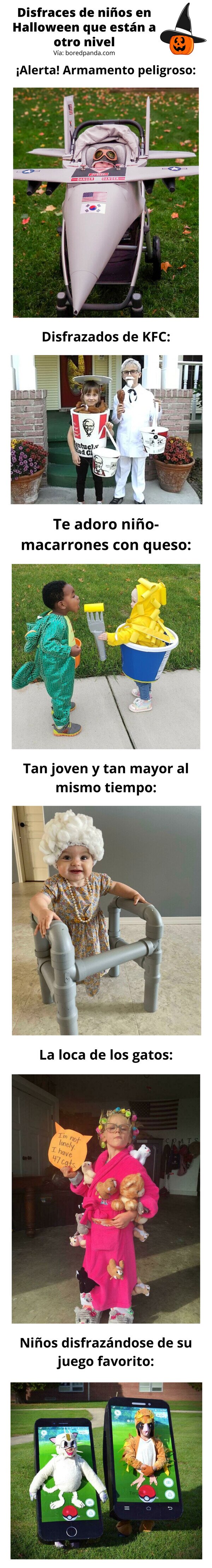 Meme_otros - Disfraces de niños en Halloween que están a otro nivel