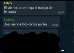 Enlace a Esas partes no, Joel