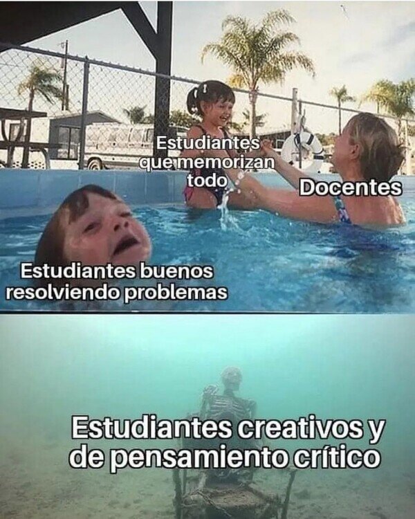 Meme_otros - Se premia el vomitar todo lo memorizado